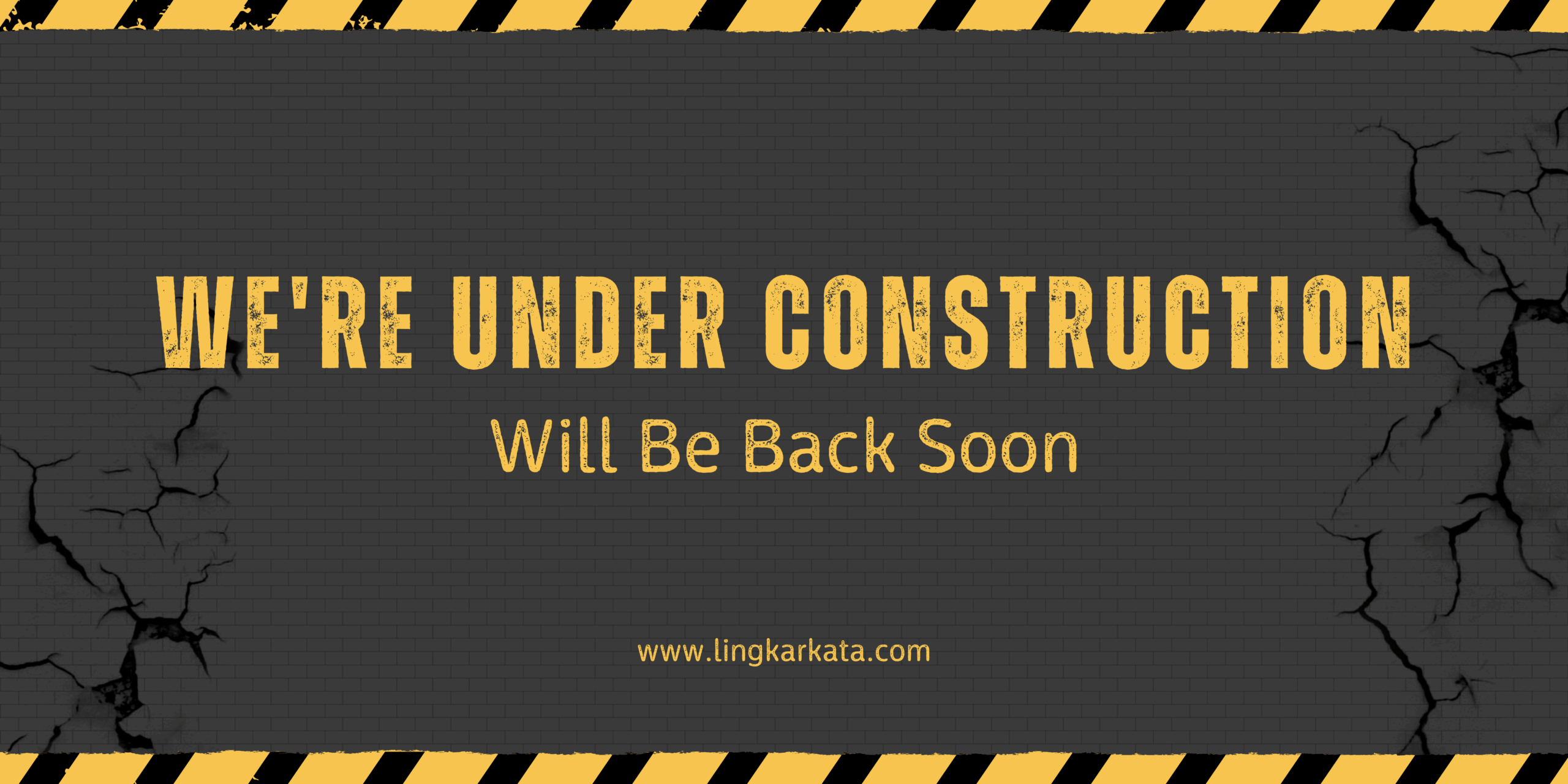 Black and Yellow Illustration Under Construction Banner min scaled